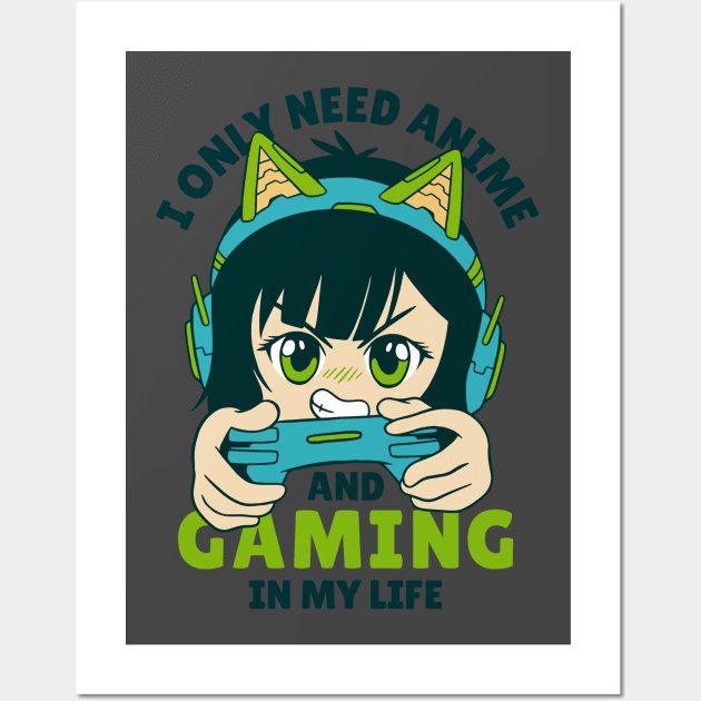 Gaming and Anime Wall Art by aaallsmiles